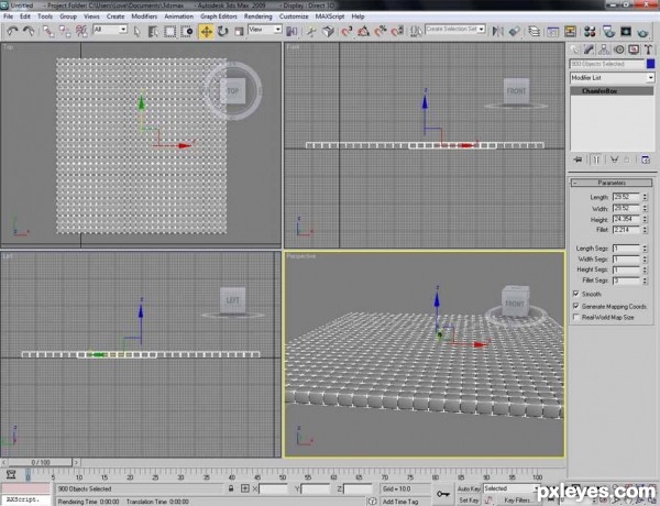 Creation of Blocking PXL: Step 5